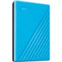 Western Digital WDBPKJ0040BBL-WESN - Disco Duro Externo My Passport 4TB, USB 3.2 Gen 1, 2.5", Portátil, Color Azul, Incluye Software de Respaldo